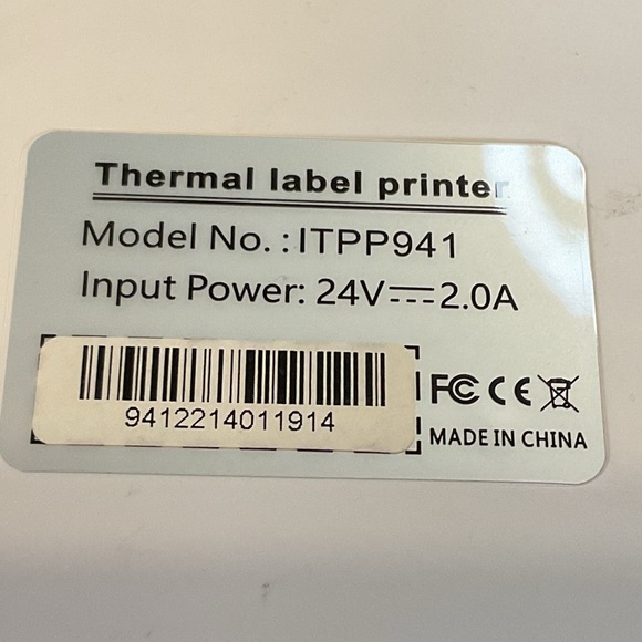 MUNBYN USB Thermal Shipping Label Printer - RealWriter Pink Label Printer - Picture 3 of 5